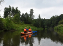 Подмосковье, Комфорт-сплав по реке Воря с проживанием в Усадьбе