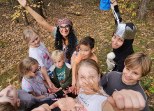 Подмосковье, Семейный поход со сплавом на байдарках "В Тридевятом царстве"