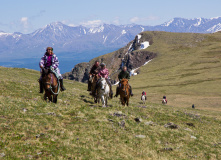 Алтай, Конный тур по Улаганскому нагорью