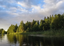 Северо-Запад, Сплав по реке Тихая с выходом в Ладогу