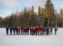 Подмосковье, Лыжный поход - Легендарная ГАБОвская народная лыжня