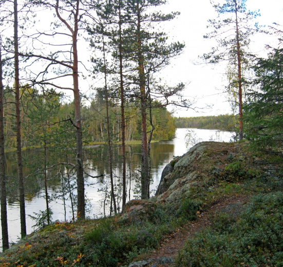 Северо-Запад, Скальные озера