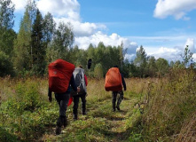 Подмосковье, К Глубокому озеру партизанскими тропами