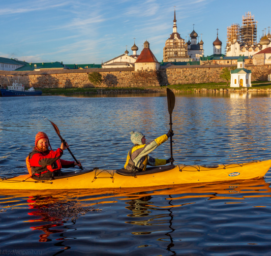 Соловецкие острова на морских каяках