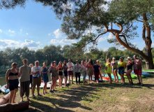 Подмосковье, Сплав на сапборде по реке Клязьма (один день)