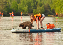 Подмосковье, СЕМЕЙНЫЙ Поход на сапах по реке Клязьма с ночевкой в палатках с автосопровождением