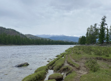 Сибирь, Восточный Саян: сплав по реке Диби и Ока Саянская на байдарках