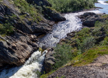 Кольский, Северный прорыв: водопадные реки Кольского (Лица, Титовка, Ура, Колвица)