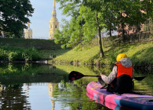 Северо-Запад, На SUP в самое сердце Петербурга |Крейсер Аврора и Петропавловская крепость