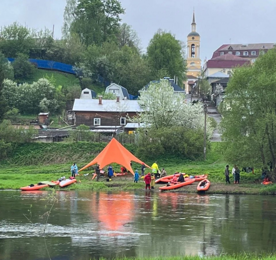 Живописная Протва и город на холмах Боровск (сплав на байдарках)