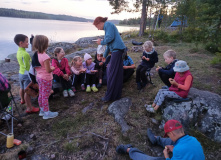 Карелия, К берегам Журавлиной реки с детьми