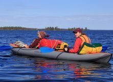 Финляндия, Финляндия на байдарках: Лапландия, озеро Инари. Разведка
