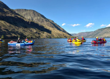 Сибирь, Тува, Западный Саян: по озеру Кара-Холь и реке Алаш на байдарках