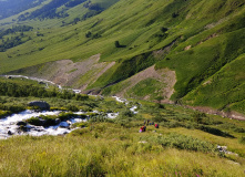 Кавказ, Роскошный Архыз - семейный горный лагерь