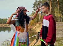 Подмосковье, Семейный поход со сплавом на байдарках "В Тридевятом царстве"