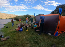 Сибирь, Тува, Западный Саян: по озеру Кара-Холь и реке Алаш на байдарках