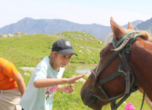 Кавказ, Магишо, дети, кони: по затерянным местам Кавказа