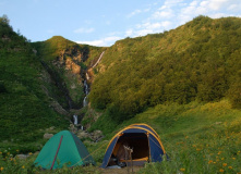 Кавказ, Гора Ачишхо и Ачипсинские водопады