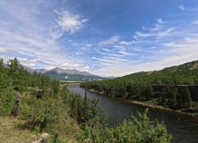 Сибирь, Восточный Саян: сплав по реке Диби и Ока Саянская на байдарках