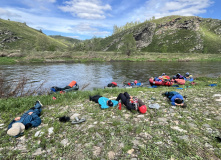 Урал, Байдарки на Урале : майский сплав по реке Сакмара
