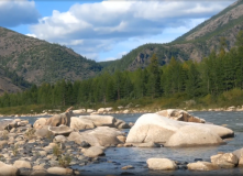 Дальний Восток, Дикая тайга Магадана: сплав по рекам Хета, Малтан, Бахапча, Колыма на байдарках