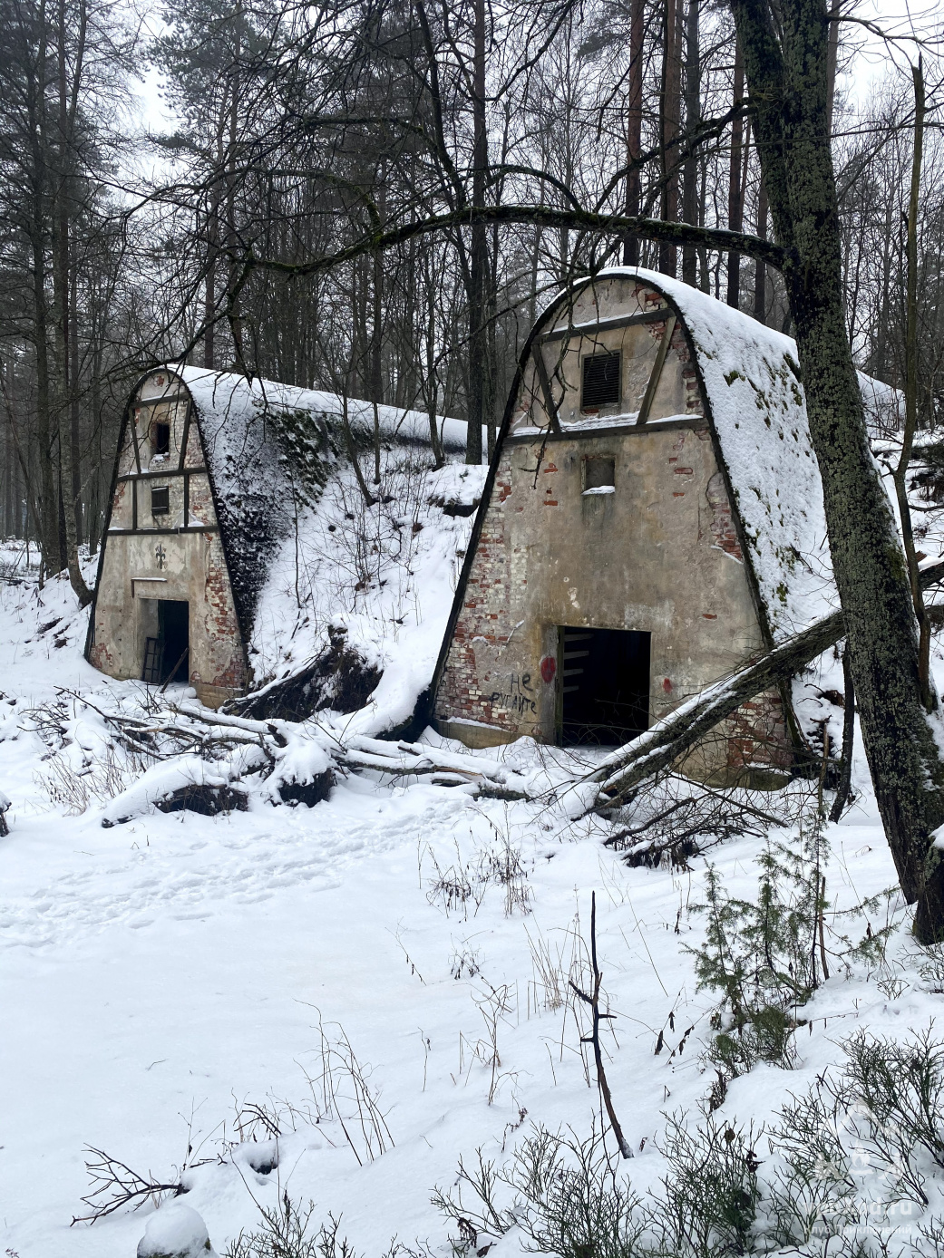 Старые фундаменты в карелии