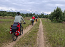 Подмосковье, Вдоль Мсты через подвесные мосты