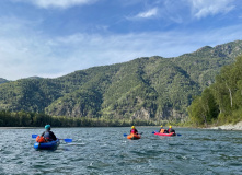Сибирь, Западный Саян: Большеонские пороги. По рекам Большой Он, Она и Абакан на байдарках