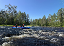 Карелия, Калга (Карелия): сплав на байдарках с выходом в Белое море
