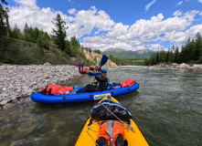 Сибирь, Восточный Саян: сплав по каньонам верхнего Иркута на байдарках