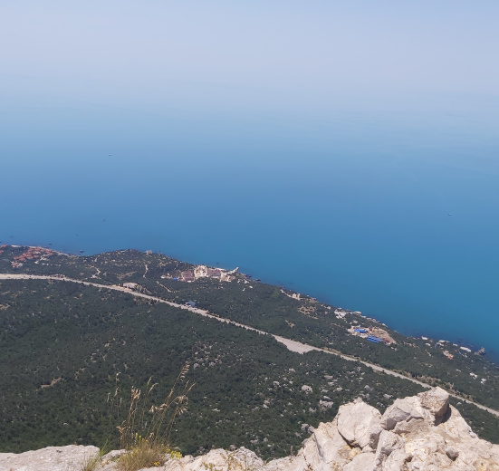 Крым, Горный лагерь в Крыму: Байдарская долина