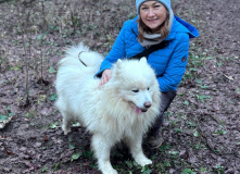 Подмосковье, Однодневный поход-трекинг с хаски