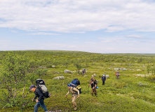 Кольский, Пеший поход в Дальние Зеленцы (разведка)