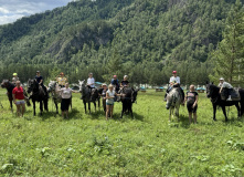 Алтай, Конный лагерь на Алтае с детьми