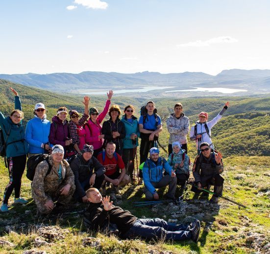 Горный лагерь в Крыму: Байдарская долина