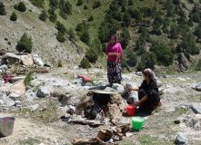 Таджикистан, Горный Лагерь в Фанских горах (разведка)