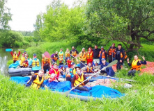 Подмосковье, Мультитур по реке Киржач для детей и их родителей (4 дня)