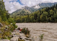 Казахстан, Казахстанский Алтай: сплав по реке Уба на байдарках и хайкинг в горы