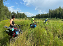 Подмосковье, Велопоход к Шалаховскому водохранилищу