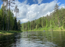 Северо-Запад, Сплав по реке Оять