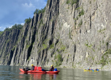 Сибирь, Восточный Саян: сплав по реке Диби и Ока Саянская на байдарках