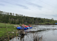 Урал, Байдарки на Урале : майский сплав по реке Сакмара