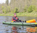 Подмосковье, Поход на одноместных байдарках по реке Волга с Бенскими порогами