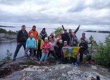 Карелия, Красоты Карелии - Куркиёки, Койонсаари, Кирьяж с детьми