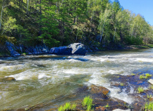 Урал, Байдарки на Урале : майский сплав по реке Сакмара
