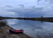 Северо-Запад, Русская деревня. На байдарках по реке Мста в Новгородской области