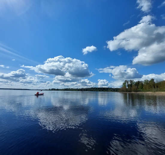 Прогулка на байдарке по Вуоксе (один день)