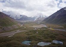 Киргизия, Поход к пику Ленина и восхождение на пик Юхина 5130 м (разведка)