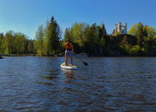 Северо-Запад, Выборг на sup | Парк Монрепо