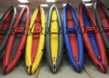 Подмосковье, Поход на одноместных байдарках по реке Волга с Бенскими порогами